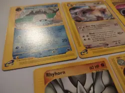 Pokemon Trading Card Game eCard Skyridge 5-Card Mix Lot Near Mint TCG NM - Image 2