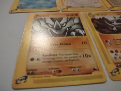 Pokemon Trading Card Game eCard Skyridge 5-Card Mix Lot Near Mint TCG NM - Image 5