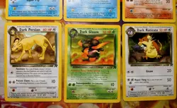 Pokemon TCG Vintage Team Rocket 6 Card Lot WOTC - Image 3