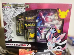 Pokemon TCG Celebrations Dark Sylveon V Collection Factory Sealed Box - Image 1