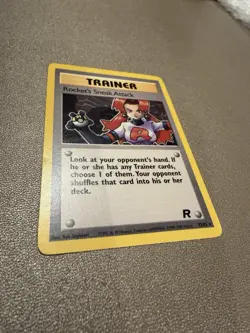 Pokemon Trainer Rockets Sneak Attack Non Holo - Image 3