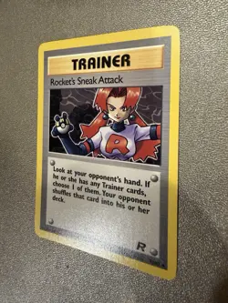 Pokemon Trainer Rockets Sneak Attack Non Holo - Image 5