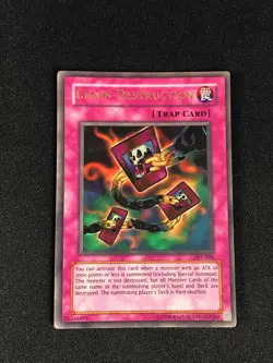 YUGIOH CHAIN DESTRUCTION PSV-006 ULTRA PLAY/EDGEWARE - Image 1