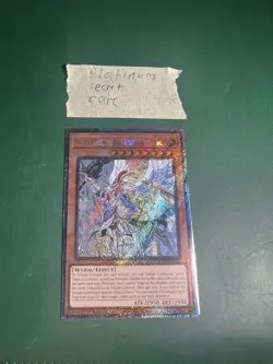 Yugioh Master Peace, The True Dracoslaying King Platinum Secret Rare RA04-EN283 - Image 1