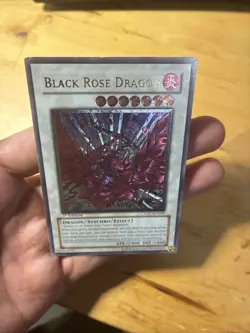 Yu-Gi-Oh Black Rose Dragon CSOC-EN039 Ultimate Rare 1st Edition LP Condition - Image 4