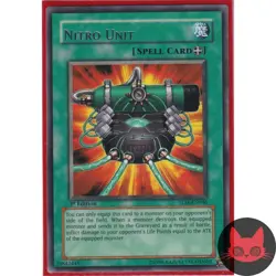 Yugioh Nitro Unit TLM-EN046 Rare 1st Edition NM - Image 1