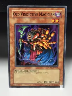 Old Vindictive Magician CP06-EN003 Champion Pack 6 Super Rare - Image 1