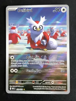 Pokemon TCG - Delibird 152/132 Mega Evolution Illustration Rare Card | NM - Image 1