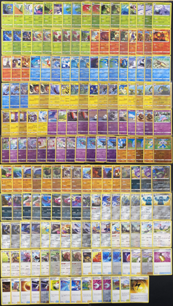 Pokemon Rebel Clash Near Complete Bulk Set W/ Holo 180 Cards - Image 1
