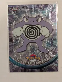 Poliwrath Topps Chrome #62 Pokemon Card - Image 1