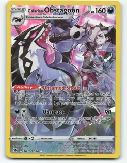 Galarian Obstagoon TG10/TG30 Pokemon card - Image 1