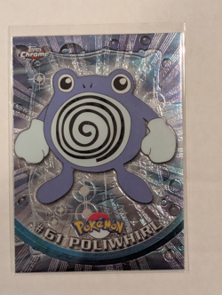 Poliwhirl Topps Chrome #61 Pokemon Card - Image 1