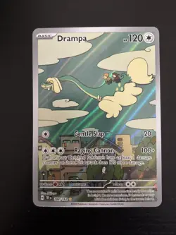 Pokemon TCG Drampa Holo Illustration Rare Card Temporal Forces 184/162SV05 - Image 1