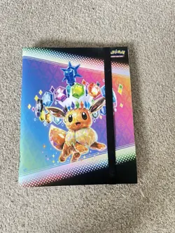 Pokemon TCG NEW Prismatic Evolutions 9-Pocket Card Binder ONLY - 21 Pages! - Image 1