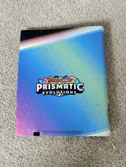Pokemon TCG NEW Prismatic Evolutions 9-Pocket Card Binder ONLY - 21 Pages! - Image 2