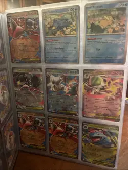 Pokemon Mega Evolution Binder With All Mega Evolution Cards - Image 3