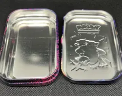 2x Mega Evolution EMPTY Mini Tins + Collectible Card & Sticker - Pokemon TCG - Image 4