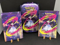 2x Mega Evolution EMPTY Mini Tins + Collectible Card & Sticker - Pokemon TCG - Image 5