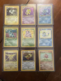 Vintage 1999/2000 Pokemon Mixed Lot of 32 Cards Personally Owned For 25 Years - Image 2