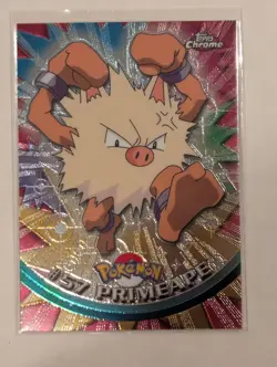 Primeape Topps Chrome #57 Pokemon Card - Image 1