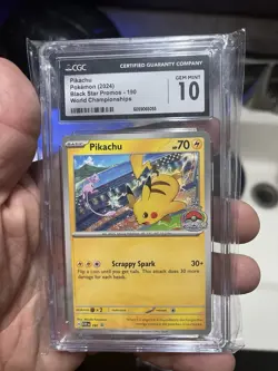 Pokemon Pikachu TCG Black Star Promos Card - Image 2