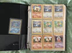 Huge Vintage Pokemon Card Binder Collection pikachu dark wotc Holo 380+ Cards - Image 1