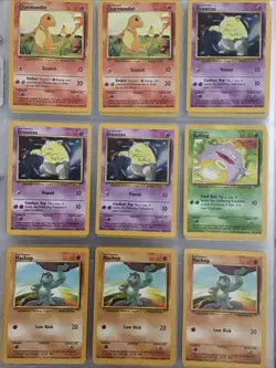 Huge Vintage Pokemon Card Binder Collection pikachu dark wotc Holo 380+ Cards - Image 3