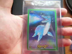 MetaZoo Topps Chrome Chessie 29/99 Green Refractor Card - Image 1