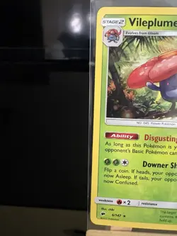 VILEPLUME - 6/147 SM Burning Shadows 2017 - Holo Rare - Pokemon TCG Card - Image 2