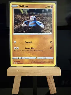 DRILBUR - 91/185 Vivid Voltage Set NM - Regular Common - Pokemon TCG Card - Image 1