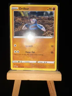 DRILBUR - 91/185 Vivid Voltage Set NM - Regular Common - Pokemon TCG Card - Image 4