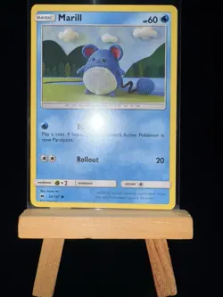 MARILL - 34/147 Burning Shadows Set NM - Regular Rare - Pokemon TCG Card - Image 4