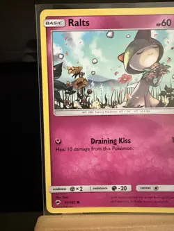 RALTS - 91/147 Burning Shadows NM/LP - Regular Common - Pokemon TCG Card - Image 2