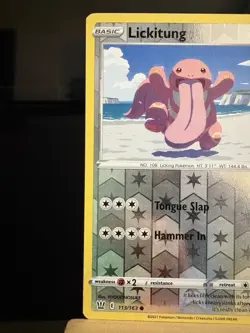 LICKITUNG - 113/163 Battle Styles NM - Reverse Holo - Pokemon TCG Card - Image 2
