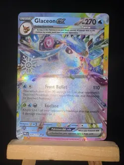GLACEON EX - 026/131 Holiday Calendar Stamped Double Rare - Pokemon TCG Card - Image 4
