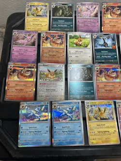 (30) EEVEE CARDS LOT VTG HOLO GLACEON LEAFEON ESPEON JOLTEON EVOLUTION 4 - Image 2