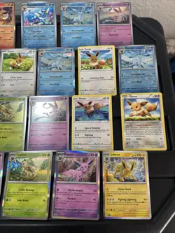 (30) EEVEE CARDS LOT VTG HOLO GLACEON LEAFEON ESPEON JOLTEON EVOLUTION 4 - Image 4