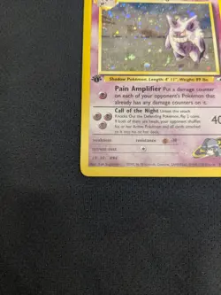 Pokemon Sabrina's Gengar 1st Edition Rare Card 14/132 Gym Heroes - Image 4