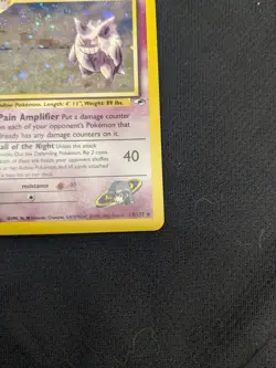 Pokemon Sabrina's Gengar 1st Edition Rare Card 14/132 Gym Heroes - Image 5