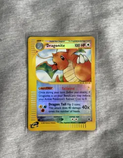 Dragonite Expedition Set Reverse Holo 43/165 Rare Vintage Pokemon Card E-Series - Image 1