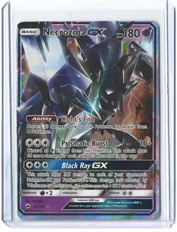 Necrozma GX 2017 Pokemon Sun & Moon Burning Shadows Card # 63/147 - Image 1