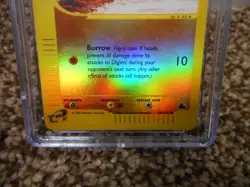 Diglett cgc 9 MINT REVERSE HOLO Skyridge 2002 E-Reader 50/144 psa card Pokemon - Image 3
