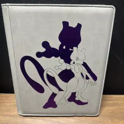 Pokemon Mewtwo Trading Card Binder 9-Pocket 20 Page Elite Series Ultra Pro A1 74427155827 - Image 1