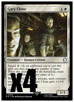 MTG | Gary Clone (x4 Playset) | (NM) Universes Beyond: Fallout - Image 1