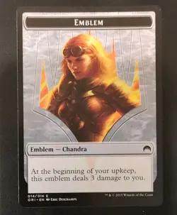 Emblem - Chandra - Origins ORI MTG - Image 1