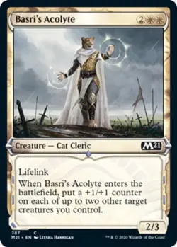 Basri's Acolyte - Showcase - Core Set 2021 #287 MTG Magic The Gathering - Image 1