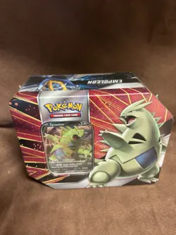 Pokemon 2021 Tyranitar Tin 2 Evolving Skies, 2 Fusion Strike & 1 Chilling Reign! - Image 1