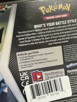 Pokemon 2021 Tyranitar Tin 2 Evolving Skies, 2 Fusion Strike & 1 Chilling Reign! - Image 4