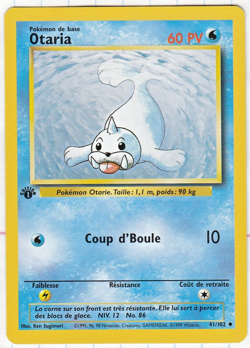 Pokemon 1st Edition Base French Otaria (Seel) French 41/102 MINT Wizards WOTC - Image 1