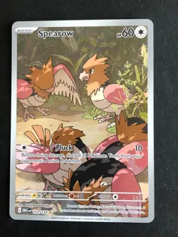 Pokemon Spearow 151/132 Illustration Rare Mega Evolution Near Mint - Image 1